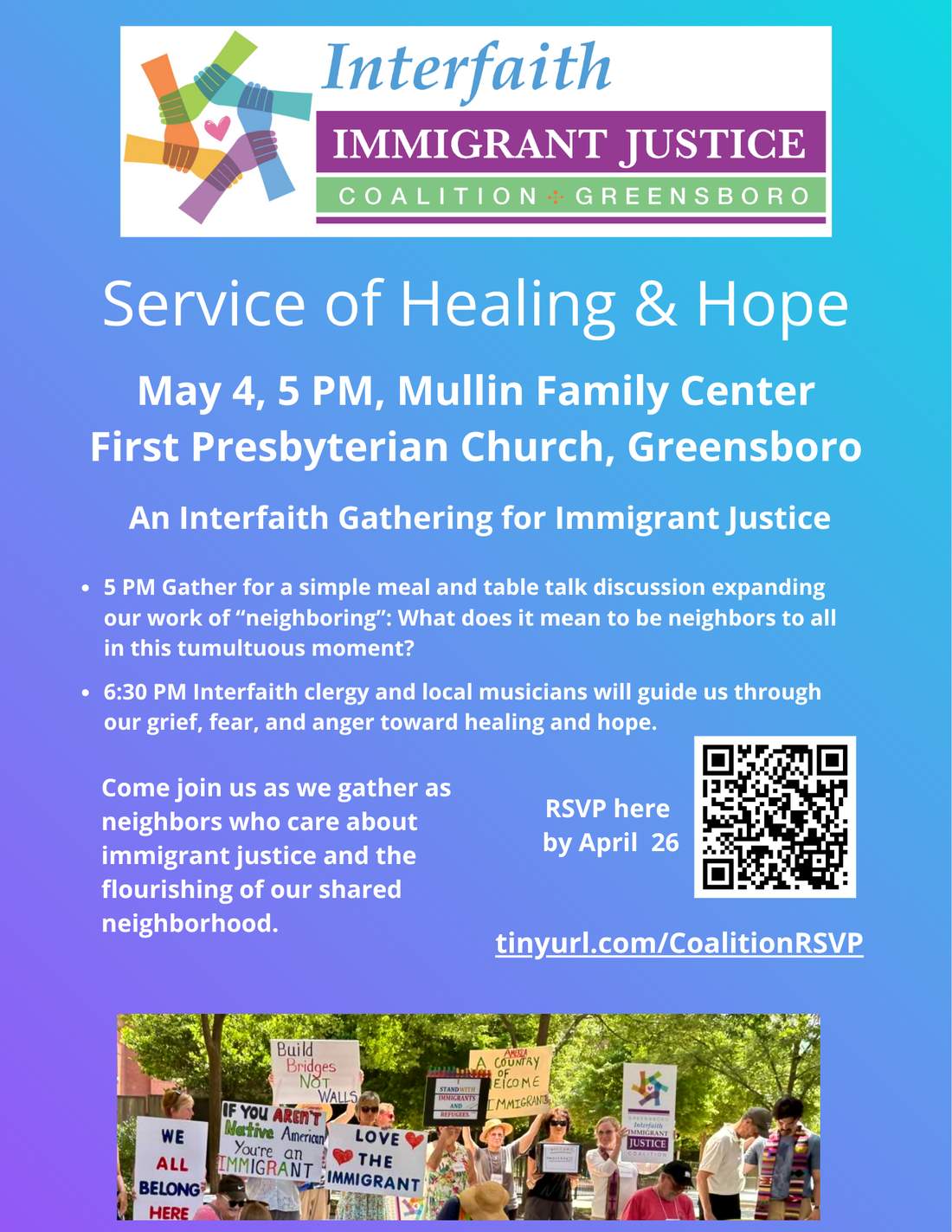 Service of Healing & Hope — May 4, 2026